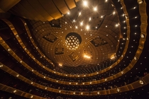 David H Koch Theater at the Lincoln Center New York City - designed by architect Philip Johnson 