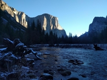 Dawn of a new day  Yosemite Valley CA