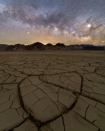 Death Valleys Cracked Heart Death Valley CA 