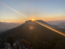 Deer Mountain at sunrise Rocky Mountain National Park CO OC x
