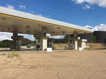Deserted gas station Route  Tucumcari NM