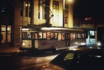 Desire One of Downtown Memphis trolleys slowly rumbles its way to historic S Main St Memphis Tn 