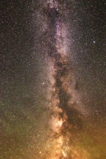 Detailed Milky Way from Colorado 