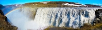 Dettifoss Iceland stitched Panorama 