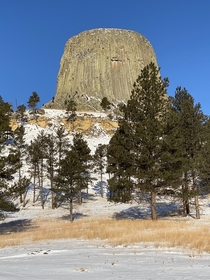 Devils Tower in Wyoming 