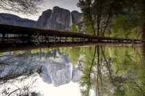 Did you realize this picture is upside down Yosemite California 