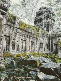 Does ancient abandoned stuff count Angkor Thom Thailand 
