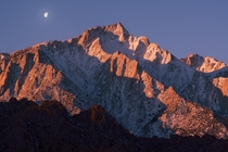 Doesnt get more iconic than Lone Pine Peak at sunrise - Lone Pine CA USA - 