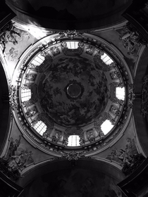 Dome of a church in Prague