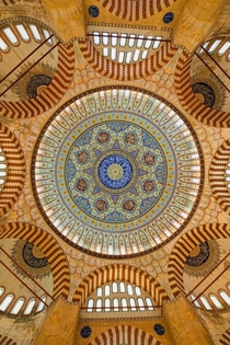 Dome Selimiye Mosque Edirne Turkey