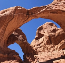 Double Arch Arches National Park Utah 