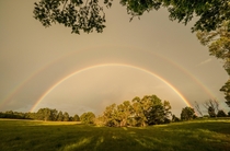 Double Rainbow central Victoria 