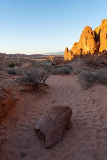 Down in the Valley of Fire Nevada  United States 