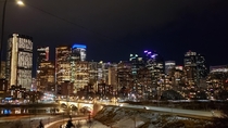 Downtown Calgary at Night