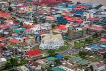 Downtown Georgetown Guyana Colorful City