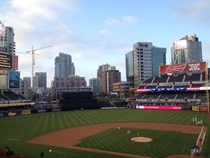Downtown San Diego as viewed from Petco Park 