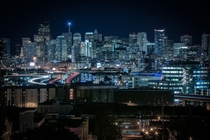 Downtown San Fran at Night by Louis Raphael 