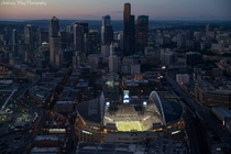 Downtown Seattle Aerial 