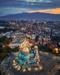 Downtown Sofia Bulgaria