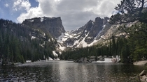 Dream Lake Rocky Mountain National Park Colorado USA 