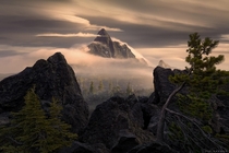 Drove from Washington to Oregon to get a shot of Mount Washington    in Oregon 
