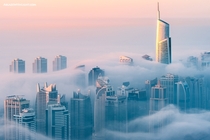 Dubai in the Fog 
