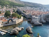 Dubrovnik Croatia taken from Fort Lovrijenac