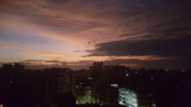 Dusk sky from Bangladesh