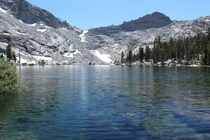 Eagle Lake near Mineral King CA in Sequoia National Park 