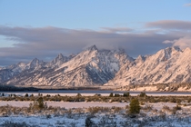 Early morning at Willow Flats in the Tetons - X