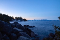 Early Morning in Lake Tahoe 
