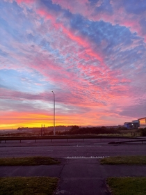 Early Morning Sky in Fife Scotland 