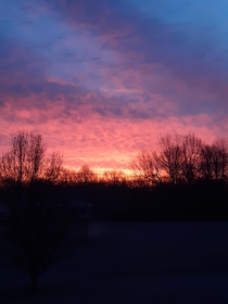 Early morning sky in Kentucky