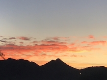Early morning Sunrise in Arizona