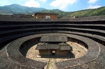 Early s Hakka Tulou Fortified Village in Chuxi Village 