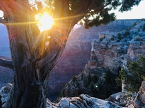 Easter sunrise in the Grand Canyon 