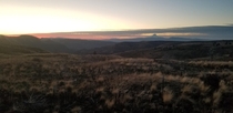 Eastern Oregon Looking West Mount Hood in the Sunset x 