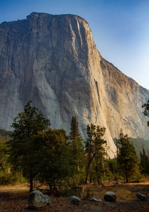 El Capitan Yosemite in the morning 