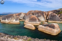 Elephant Rocks near the town of Denmark on the south coast of Western Australia 