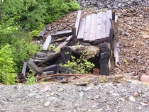 Entrance to an old Mine BC 
