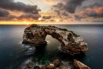Es Ponts natural arch Mallorca Balearic Islands 