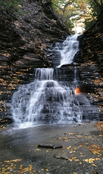 Eternal Flame Falls in Orchard Park NY 