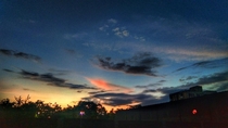 Evening clouds ChhattisgarhIndia  OC