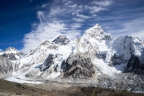 Everest Himalayas January  