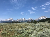 Every mountain top is within reach if you just keep climbing Grand Teton USA 