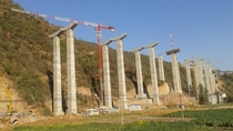 Expressway construction Fumin County Yunnan  