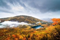 Fall  in the Adirondacks mountains Giant Washbowl NY  ig shredeye