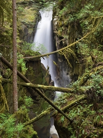 Falls on Cypress Creek West Vancouver BC Canada 
