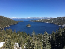 Fannette Island Emerald Bay in beautiful Lake Tahoe 