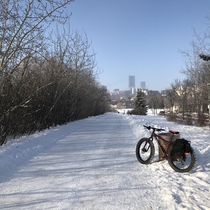 Fat bikes are the easiest way to soak in the winter splendour In Edmonton Alberta Cheers